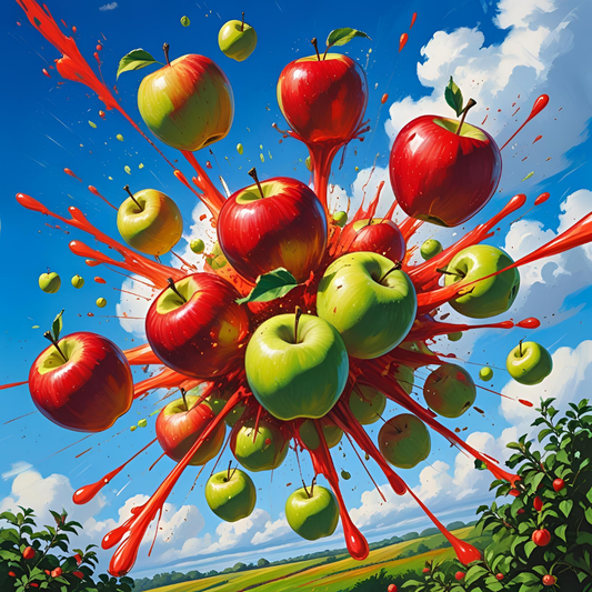 Apple Explosion Soap Sponge