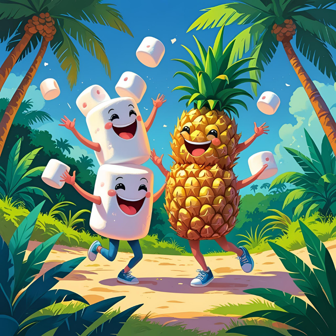 Marshmallow & Pineapple Soap Sponge