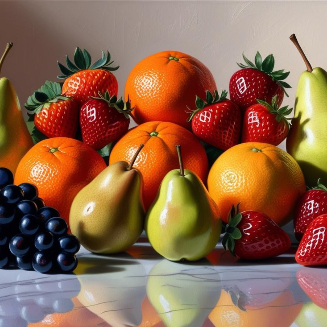 Rainbow Fruits Hoover Disc