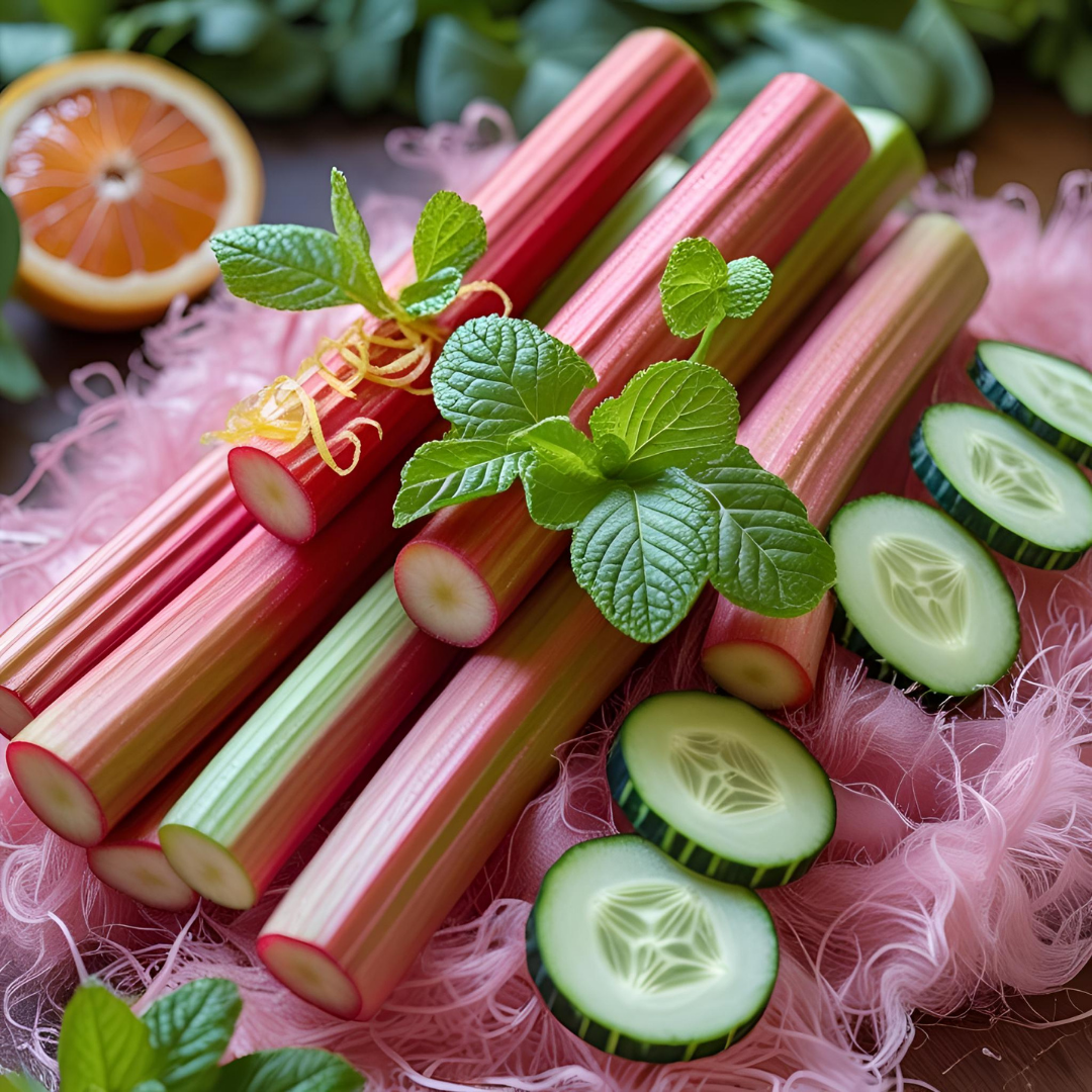 Rhubarb Picante Hoover Disc